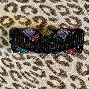 Colorful Beaded Lipstick Case